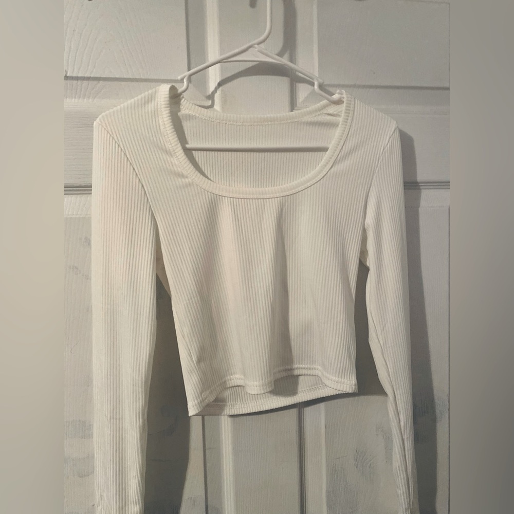 White long sleeve shirt